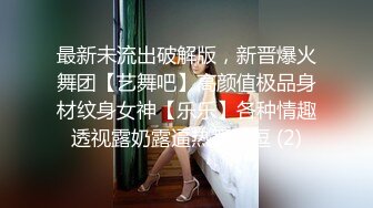 最新未流出破解版，新晋爆火舞团【艺舞吧】高颜值极品身材纹身女神【乐乐】各种情趣透视露奶露逼热舞挑逗 (2)