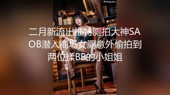 二月新流出推特厕拍大神SAOB潜入商场女厕意外偷拍到两位揉BB的小姐姐